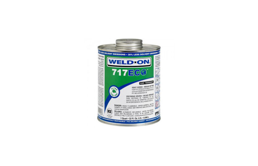 Клей Weld-On 717 ECO для труб ПВХ до 315 мм