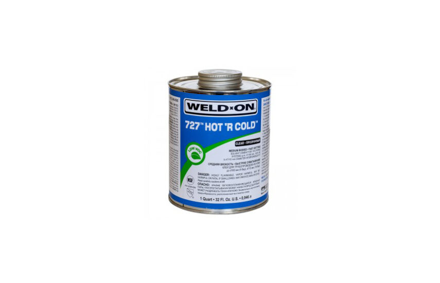 Клей Weld-On 727 для труб ПВХ (до -26 °С)