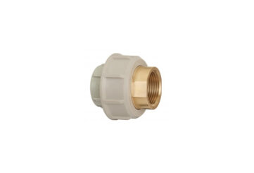 Разборная муфта с внутренней резьбой (латунь) PP-H 100 PN10 (BIFOM)
