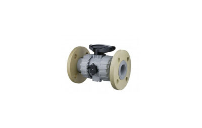 Шаровый кран ХПВХ CORZAN с фланцевым окончанием d 20-110 мм DN 15-100 VKDOC