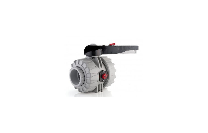 Шаровый кран ХПВХ CORZAN d 20-110 мм DN 15-100 VKDIC с муфтовым окончанием